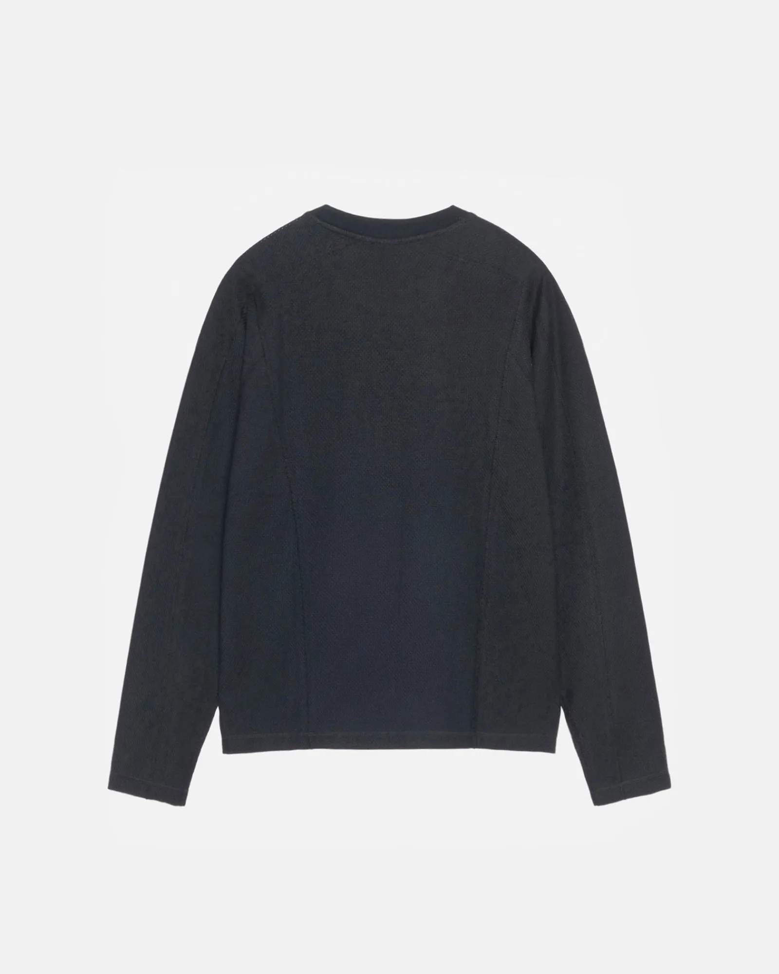 Tees>Stüssy WAVE JERSEY CREW Black