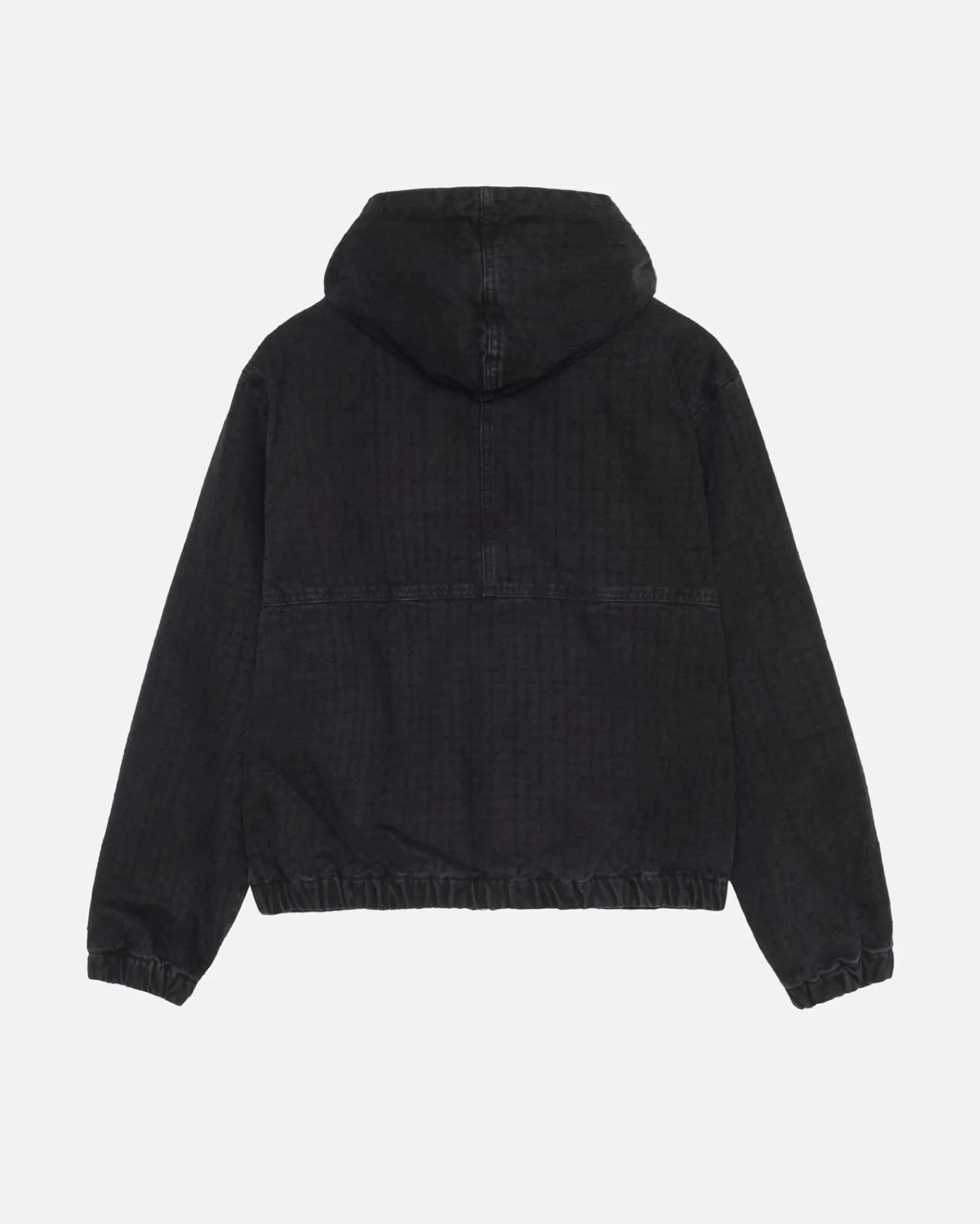 Outerwear>Stüssy WORK JACKET CANVAS NEEDLE PUNCH Black