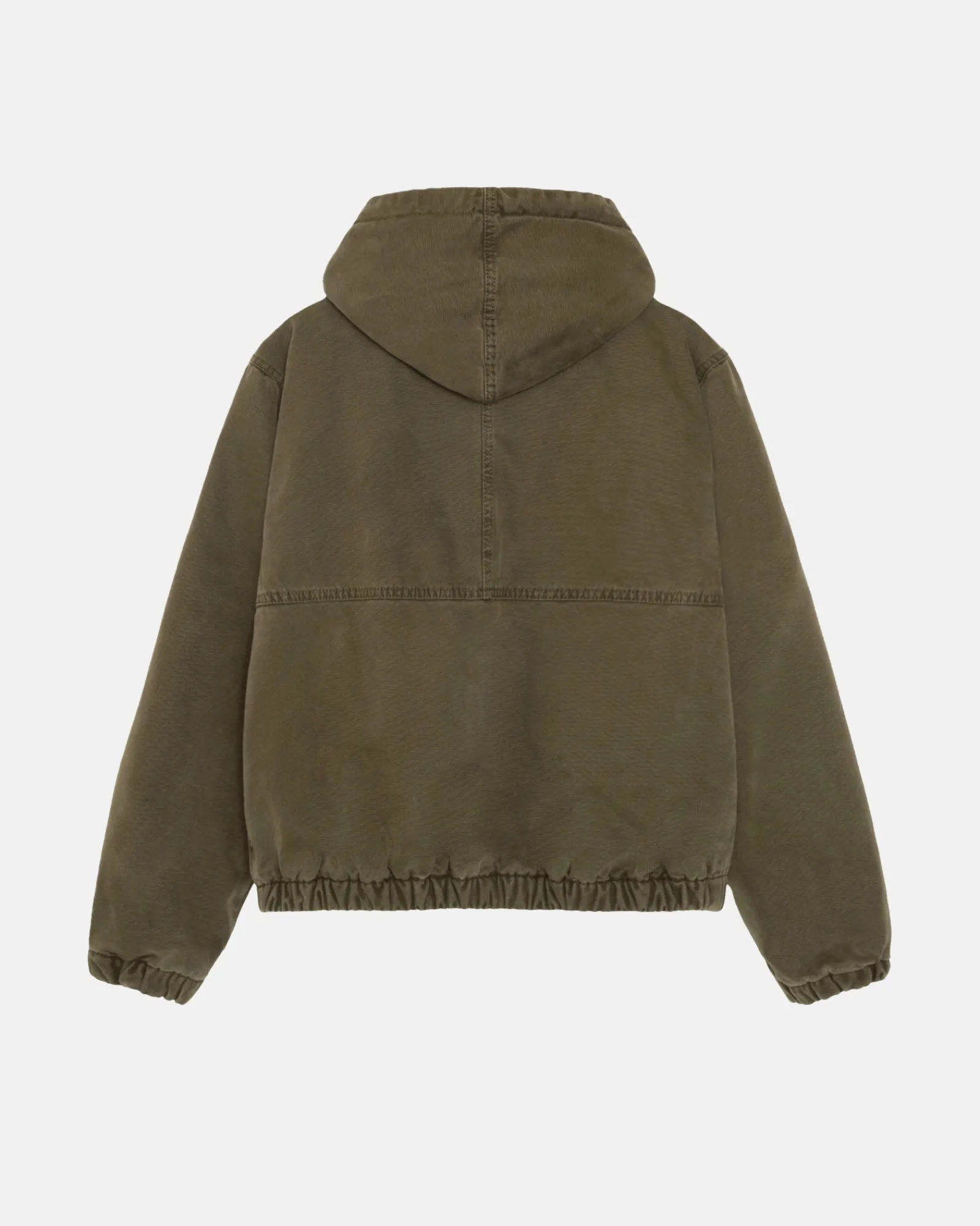 Outerwear>Stüssy WORK JACKET INSULATED CANVAS Olive