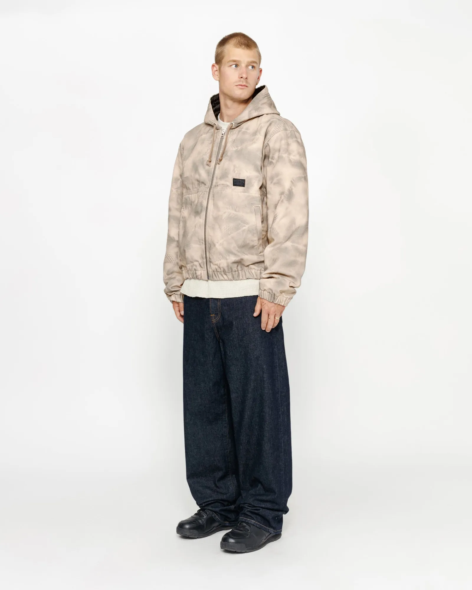 Outerwear>Stüssy WORK JACKET STENPAT CAMO North Fork