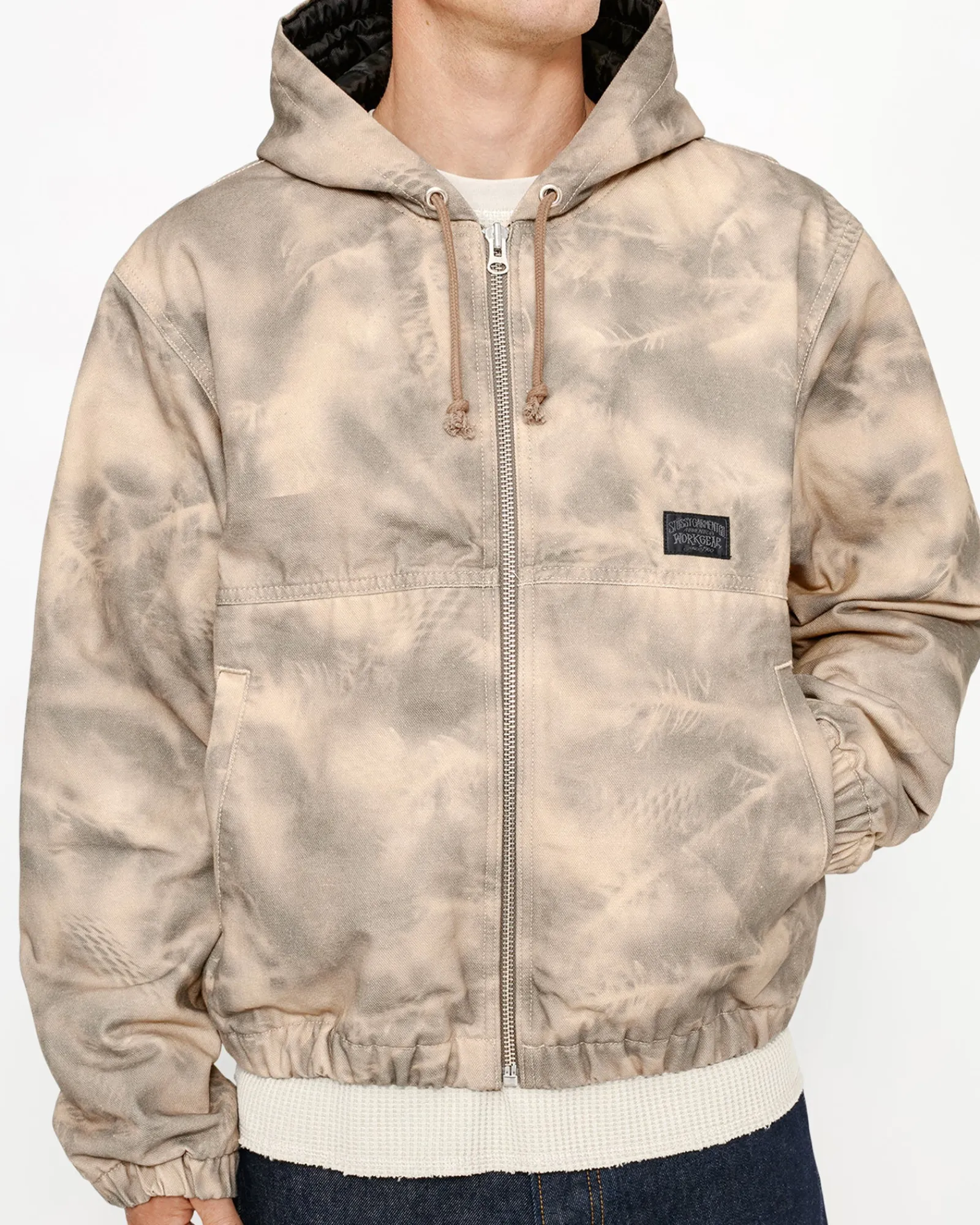 Outerwear>Stüssy WORK JACKET STENPAT CAMO North Fork