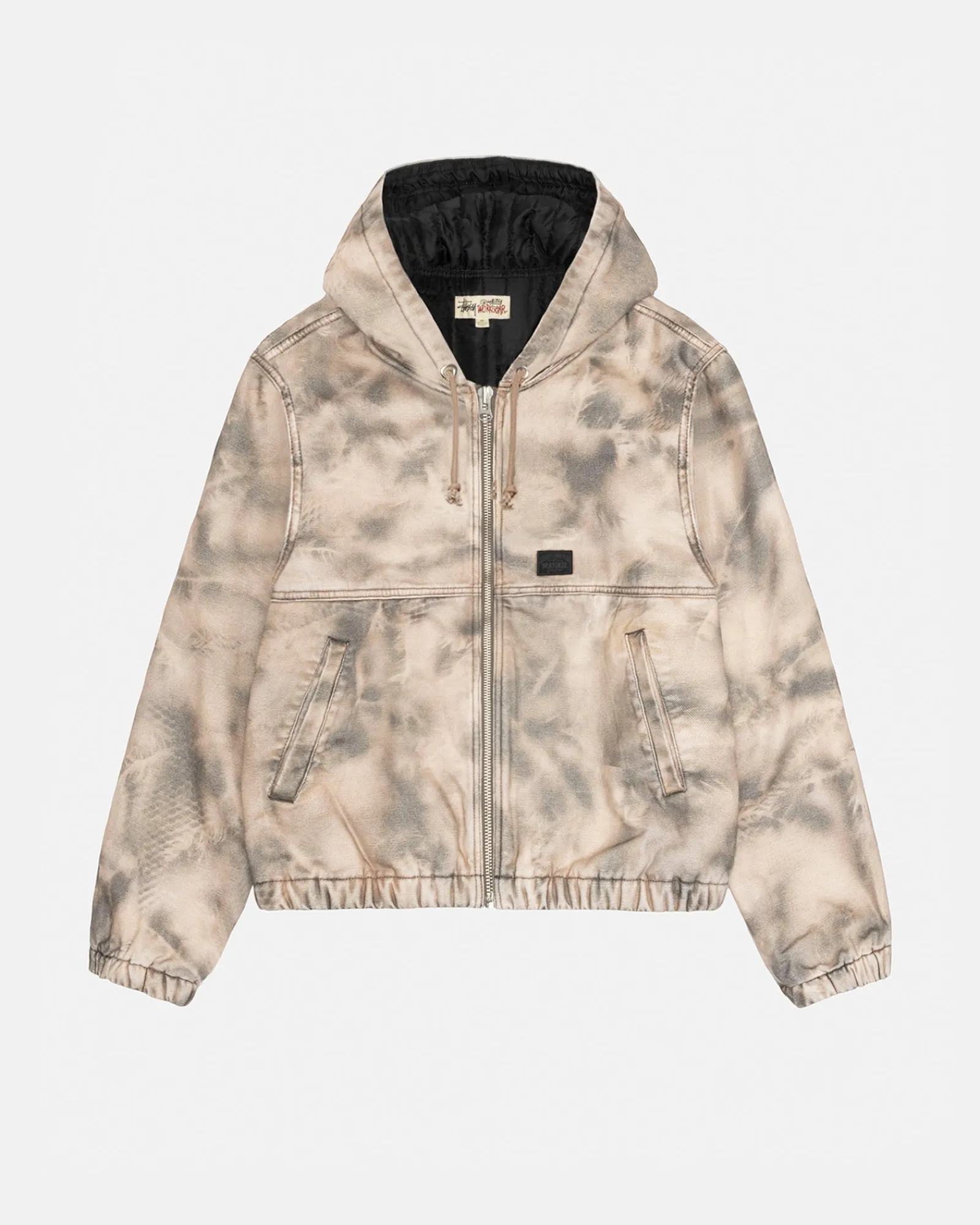 Outerwear>Stüssy WORK JACKET STENPAT CAMO North Fork