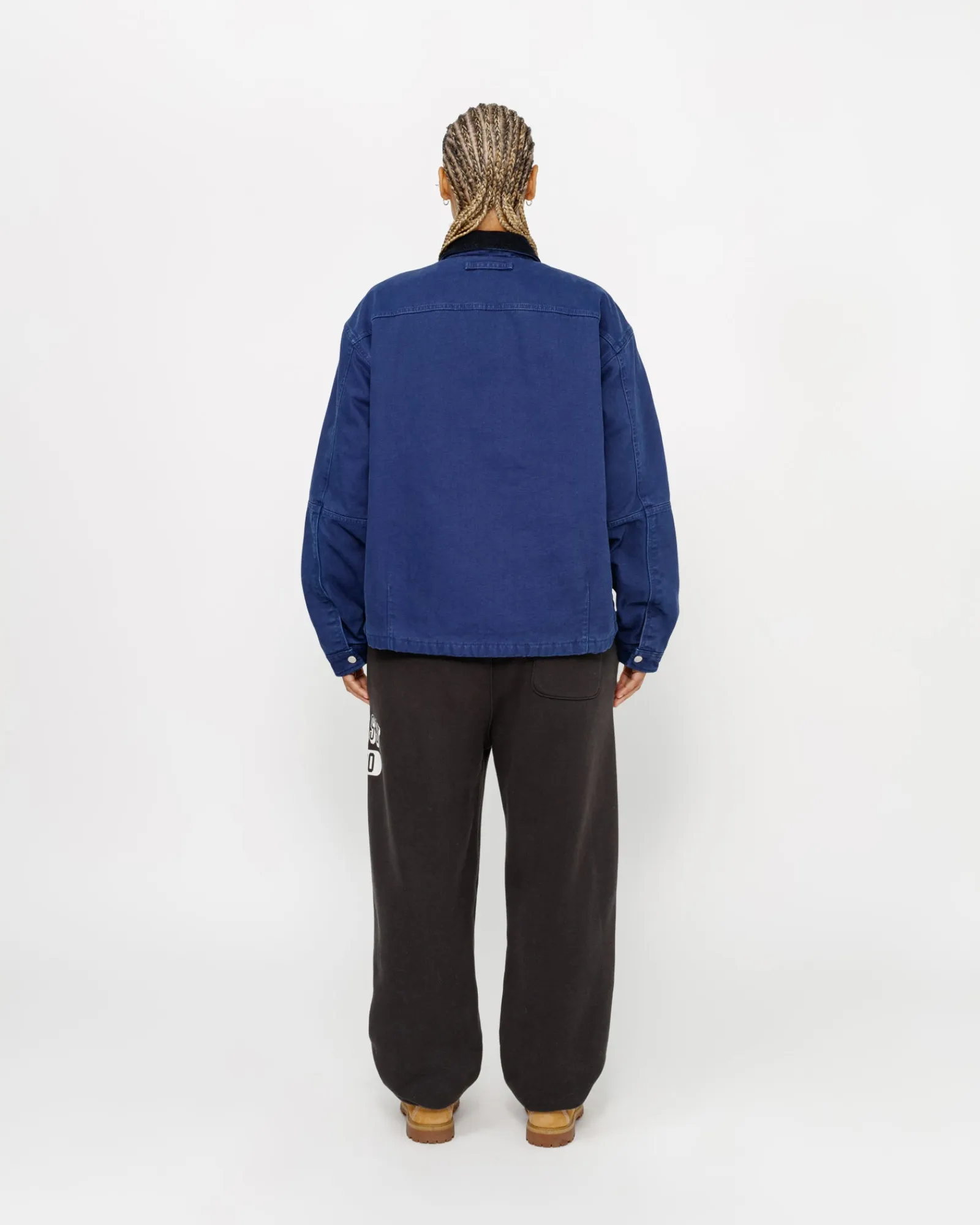 Outerwear>Stüssy WORKGEAR JACKET Blue