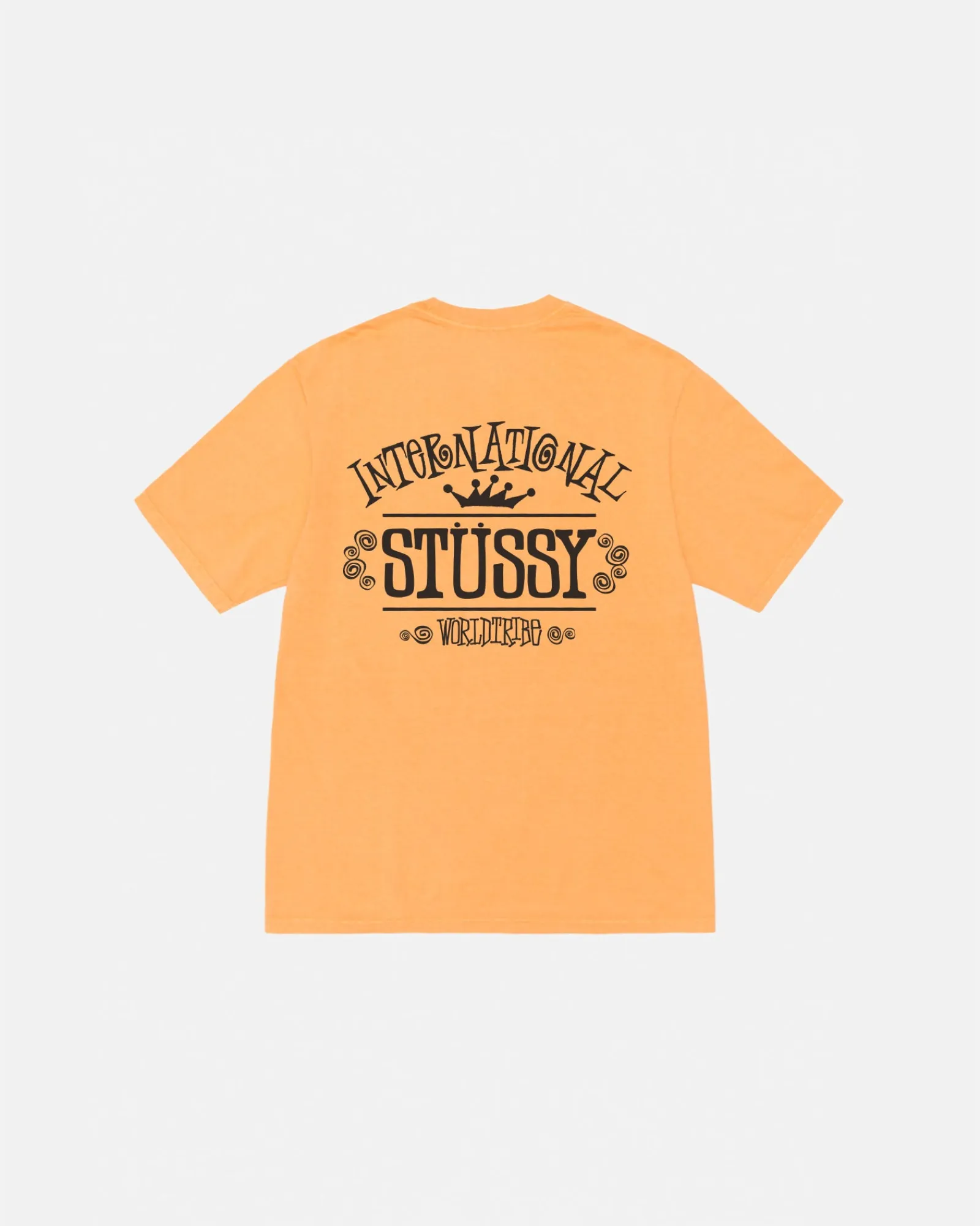 Tees>Stüssy WORLDWIDE TEE PIGMENT DYED Orange